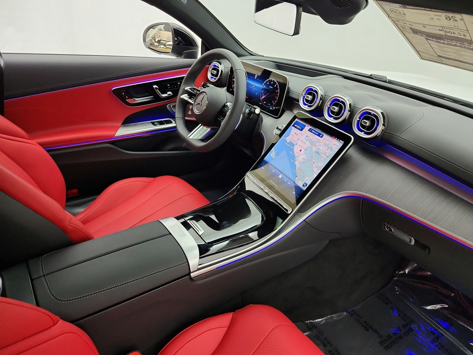 New 2026 Polar White Mercedes-Benz CLE 450 4MATIC® Coupe image 13