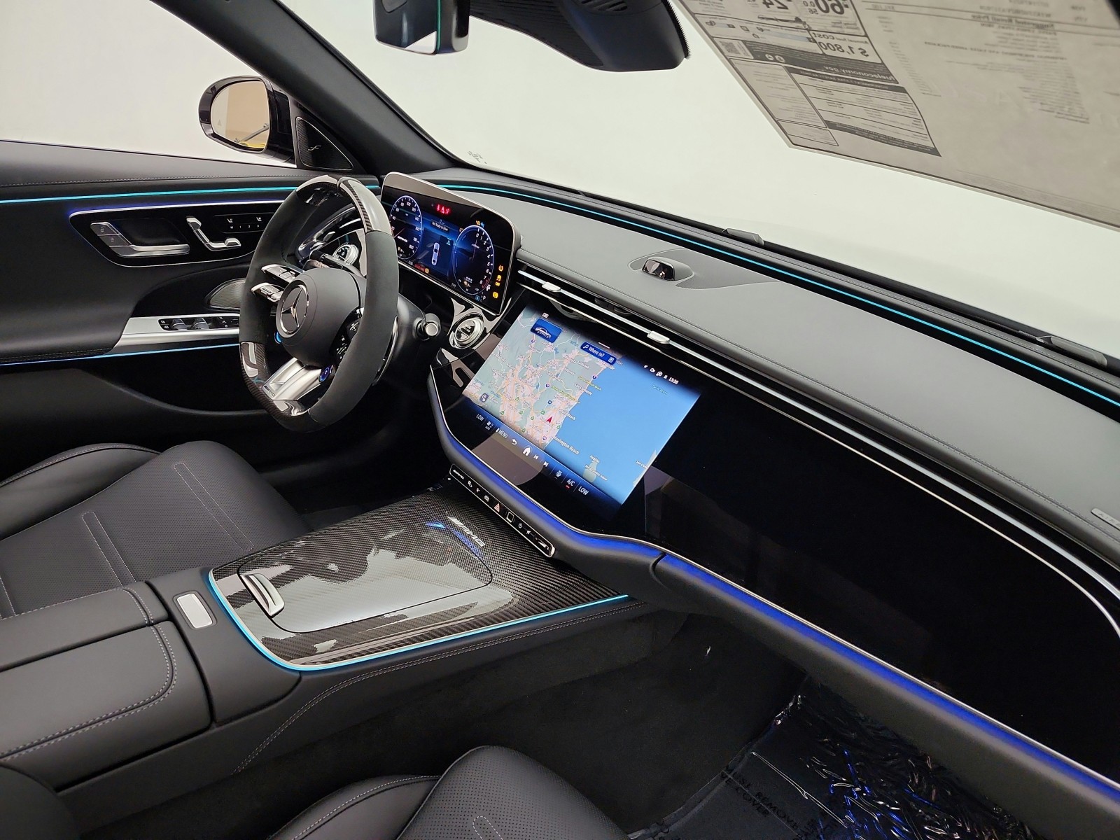 New 2027 MANUFAKTUR Alpine Grey Mercedes-Benz AMG® E 53 Hybrid Sedan image 14