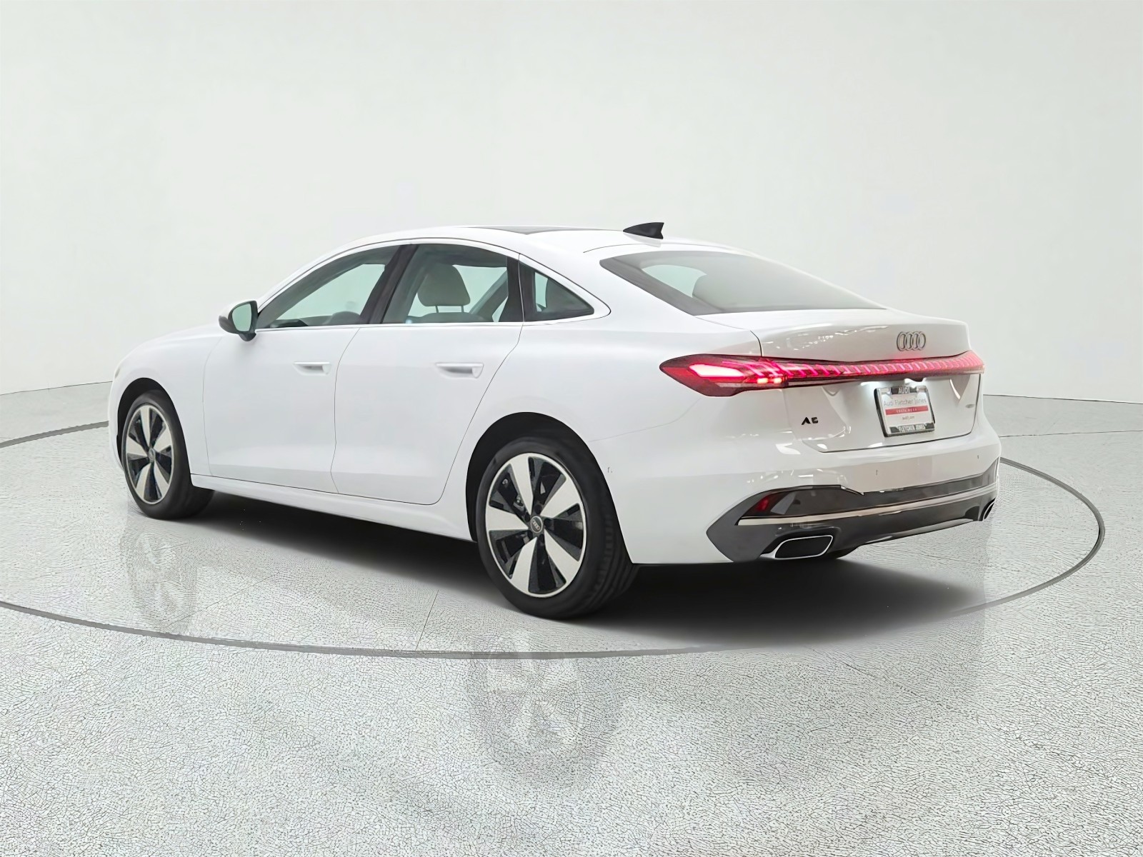 Used 2025 Glacier White Metallic Audi Premium Plus image 7