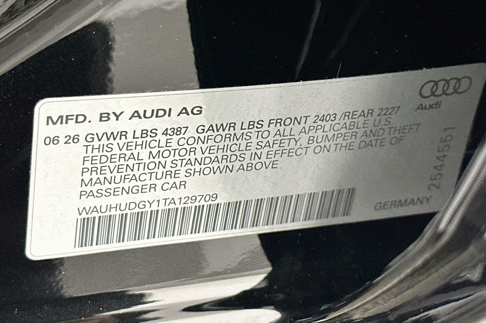 New 2026 Mythos Black Metallic Audi Premium Plus image 17