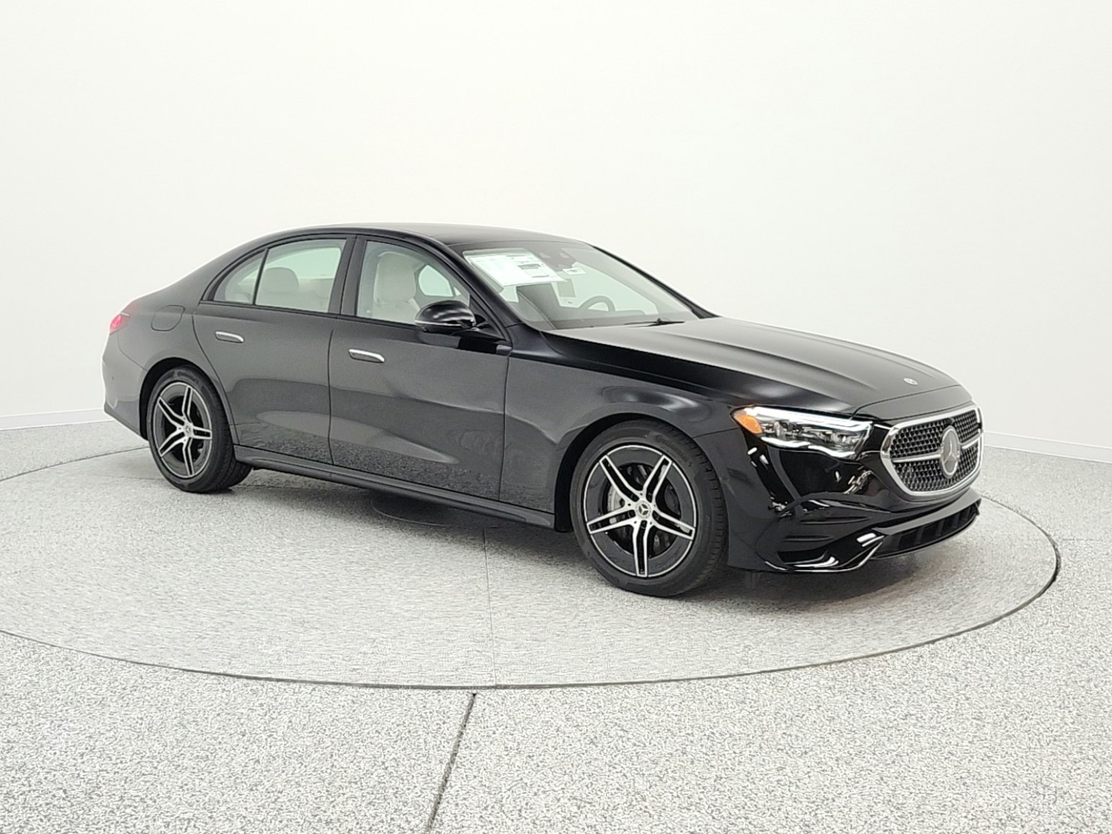 New 2026 Black Mercedes-Benz E 450 4MATIC® Sedan image 3