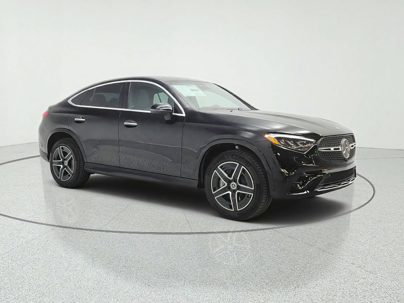 New 2027 Black Mercedes-Benz GLC 300 4MATIC® Coupe image 3