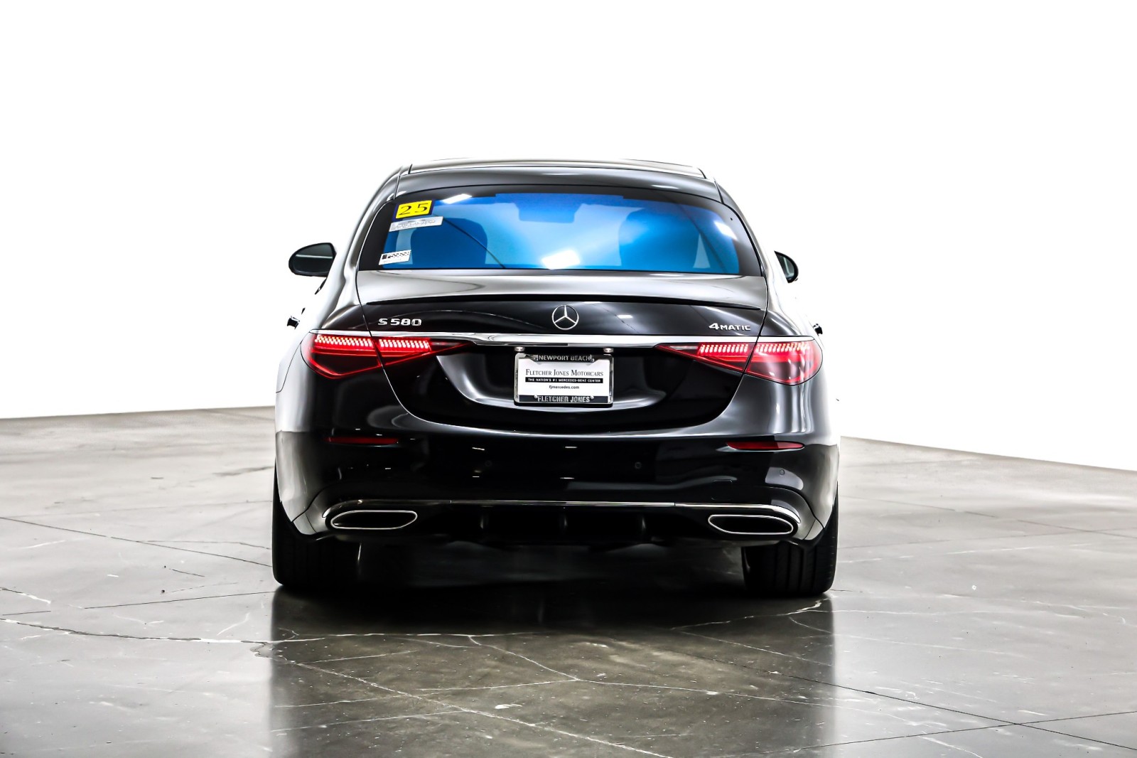 Certified Used 2025 Black Mercedes-Benz S 580 4MATIC® Sedan image 6