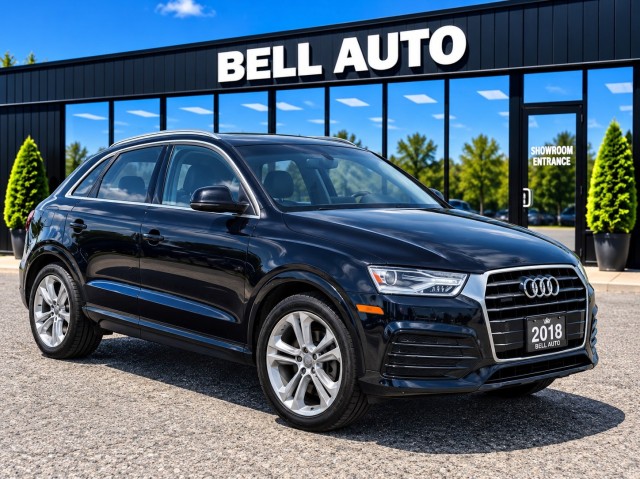 Mythos Black Metallic 2018 Audi Q3 SUV / Crossover Automatic