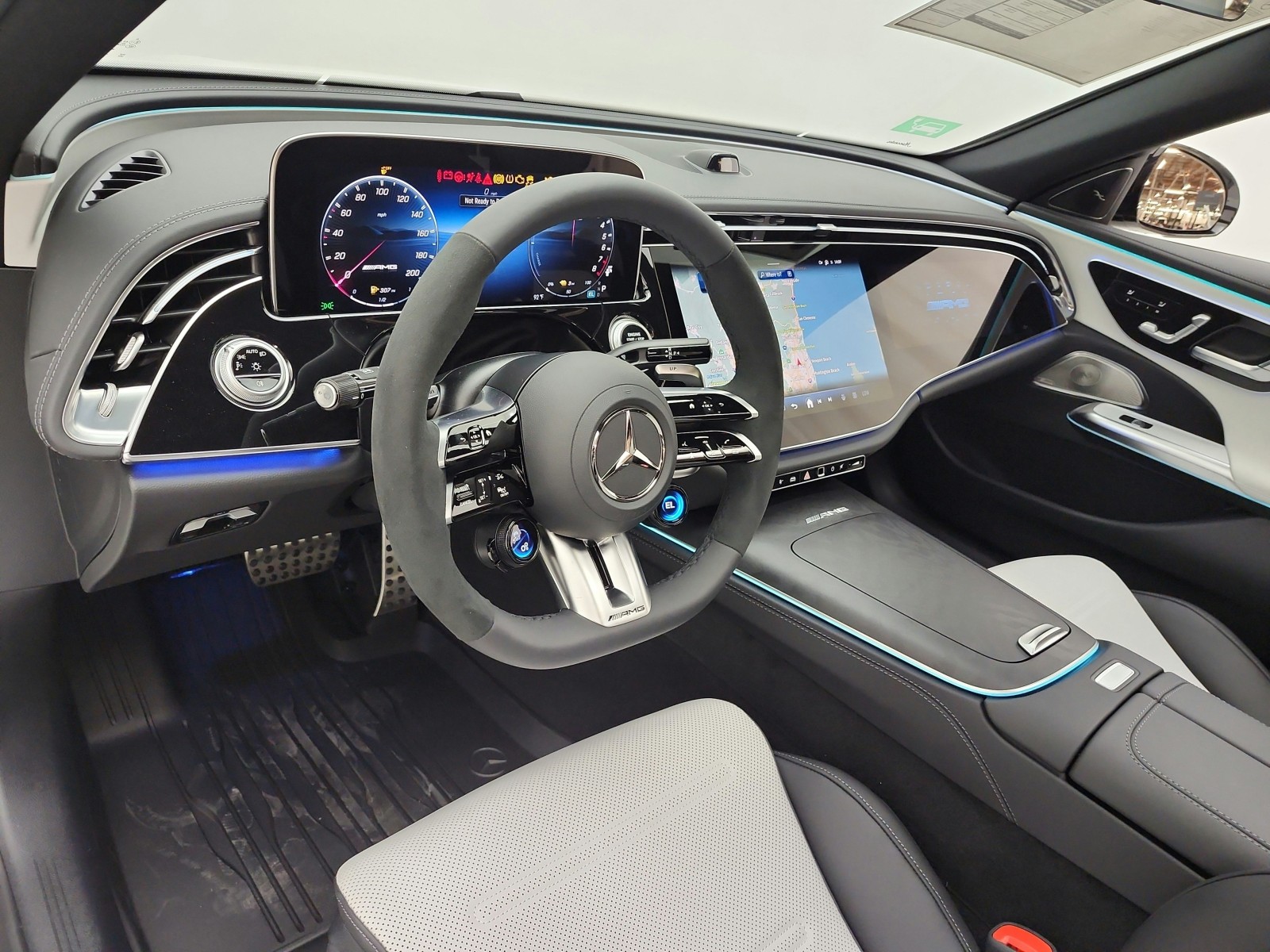 New 2027 Polar White Mercedes-Benz AMG® E 53 Hybrid Sedan image 9