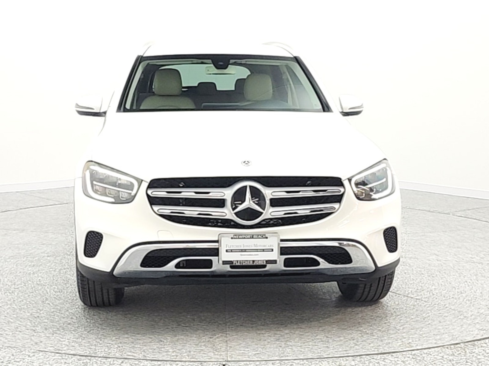 Used 2020 Polar White Mercedes-Benz GLC 300 4MATIC® SUV image 2