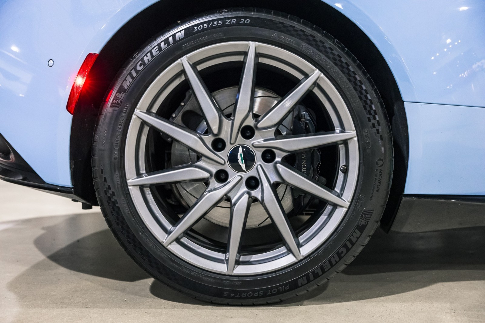 Used Car 2017 Aston Martin Db11  - Frosted Glass Blue Paint - Exterior Black Pack - Premium Audio For Sale Under $110,000 In Boerne, Texas