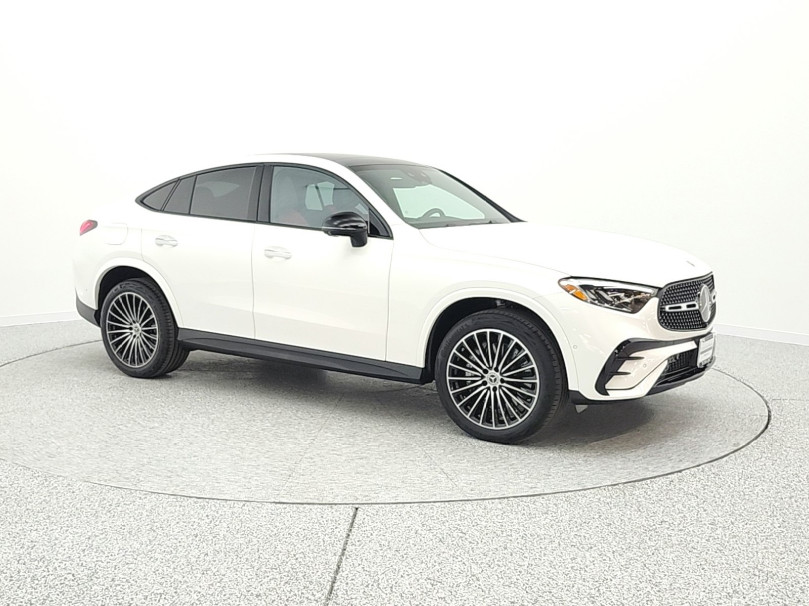 Certified Used 2025 Polar White Mercedes-Benz GLC 300 4MATIC® Coupe image 3