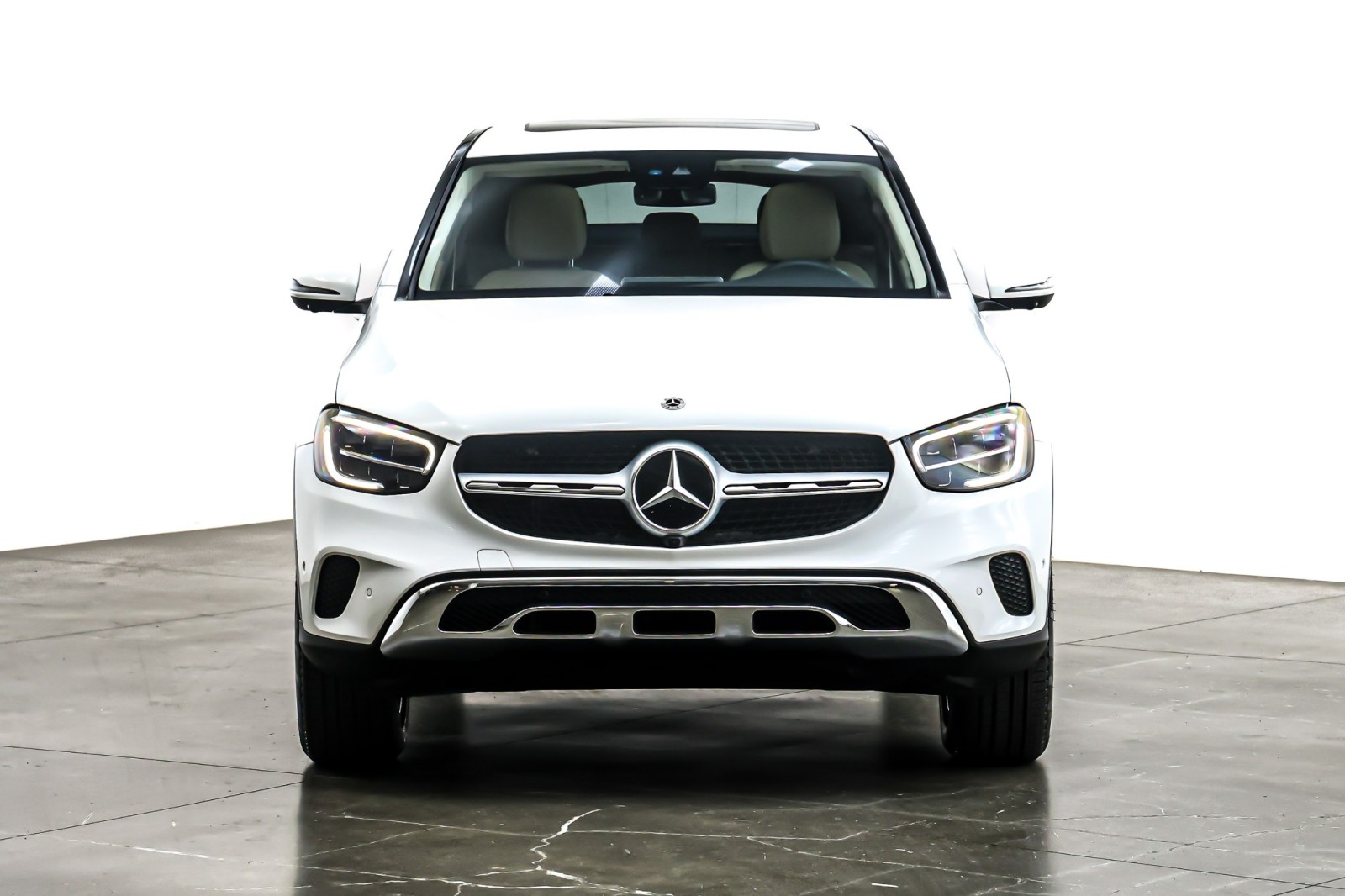 Certified Used 2023 Polar White Mercedes-Benz GLC 300 4MATIC® Coupe image 4