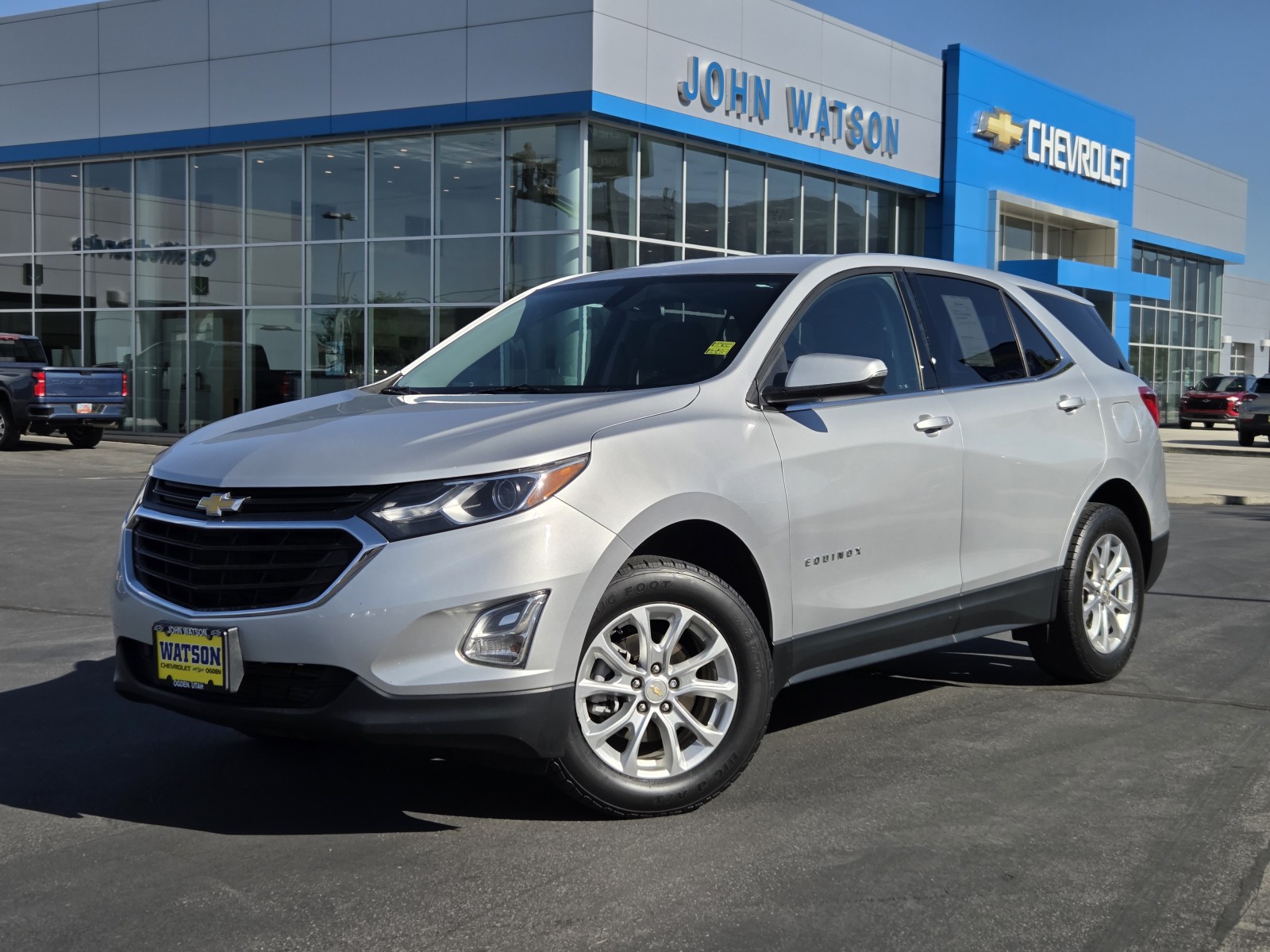 Silver 2019 Chevrolet Equinox SUV / Crossover Four-Wheel Drive Automatic