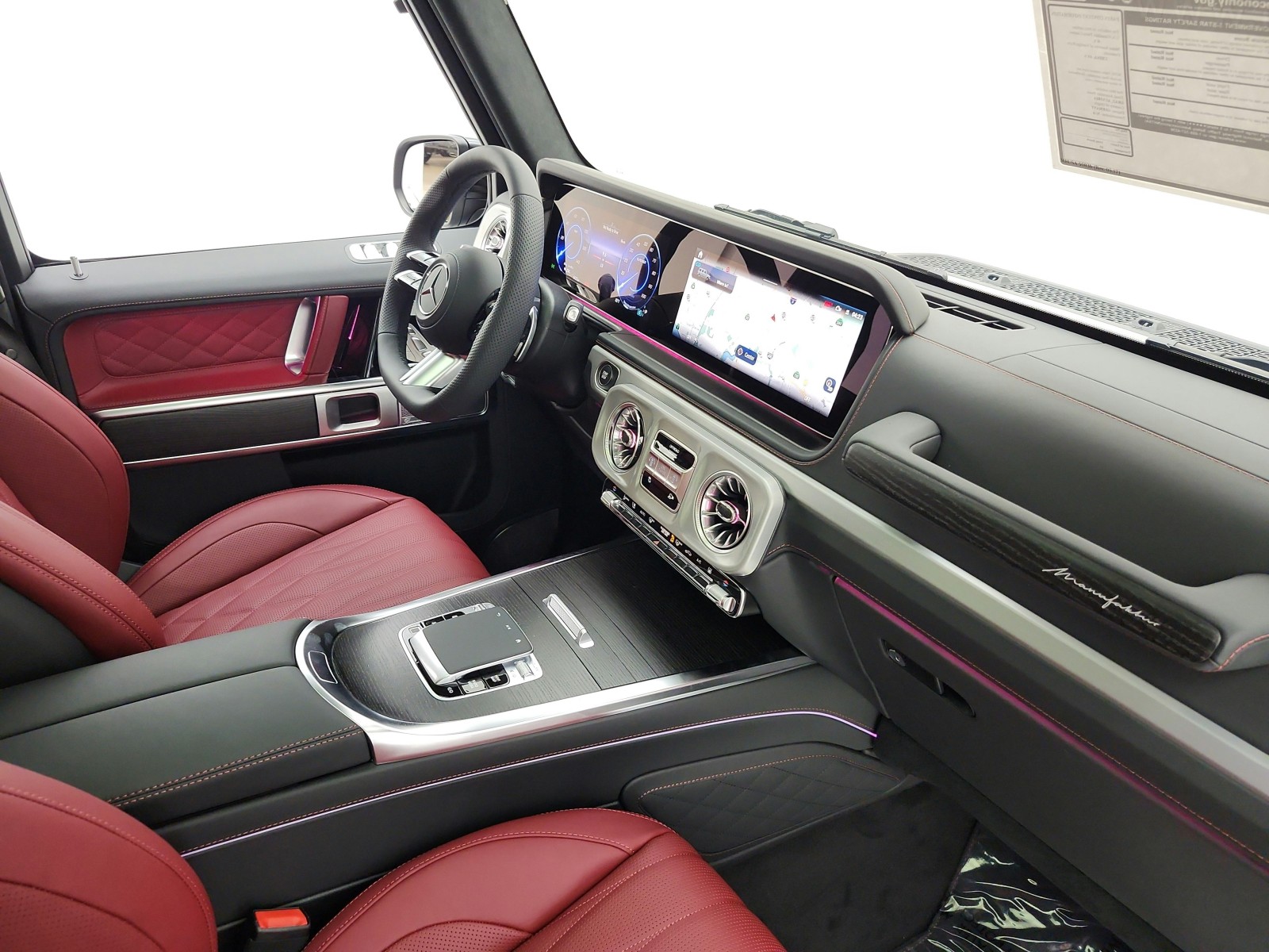 New 2027 MANUFAKTUR Platinum magno Mercedes-Benz G 580e SUV image 13