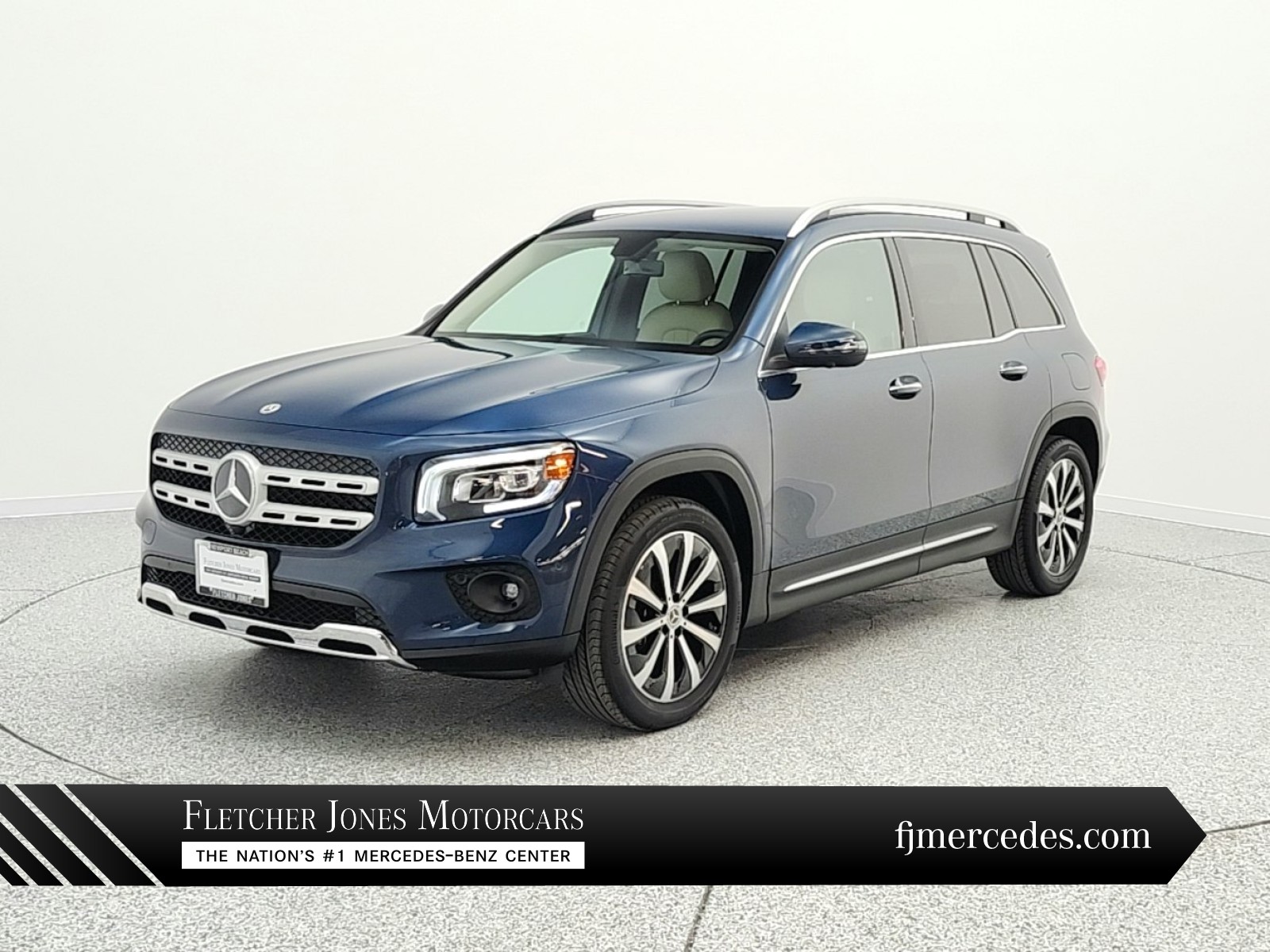 Denim Blue Metallic 2022 Mercedes-Benz GLB 250 FWD SUV / Crossover Front-Wheel Drive Automatic