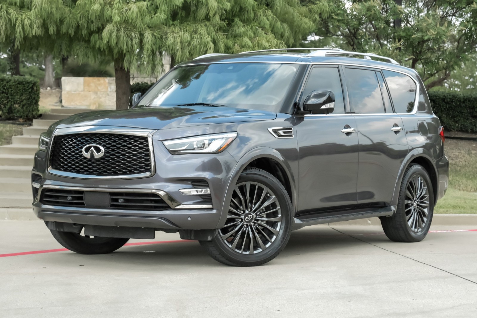 2022 INFINITI QX80 PREMIUM SELECT CargoPkg RoofRails SaharaLthrPkg RadiantLightingP 65