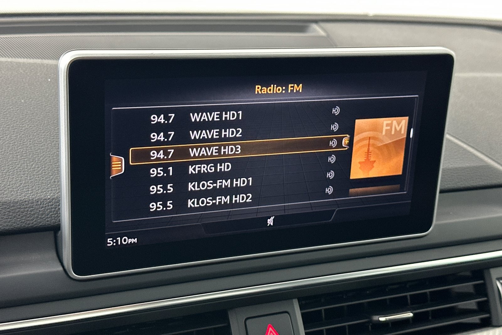 Used 2018 Monsoon Gray Metallic Audi 2.0 TFSI Premium S tronic image 14