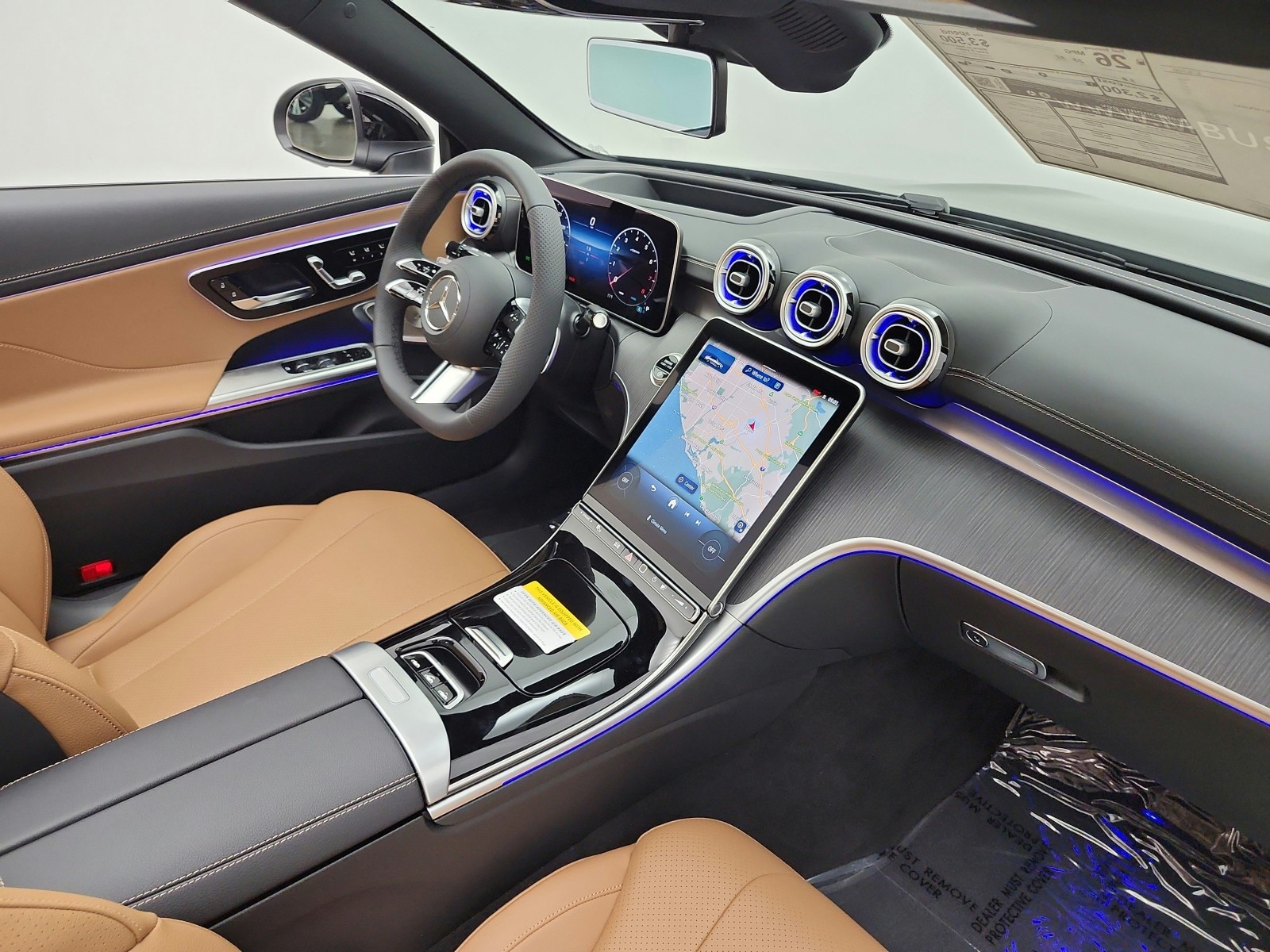 New 2027 Obsidian Black Metallic Mercedes-Benz CLE 450 4MATIC® Cabriolet image 12