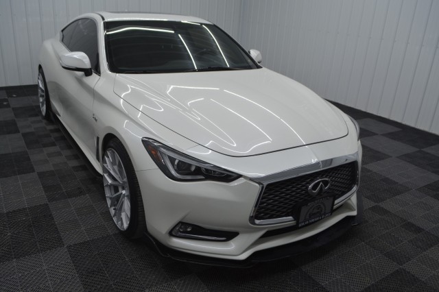 Used 2017 INFINITI Q60 Red Sport 400 Coupe for sale in Geneva NY