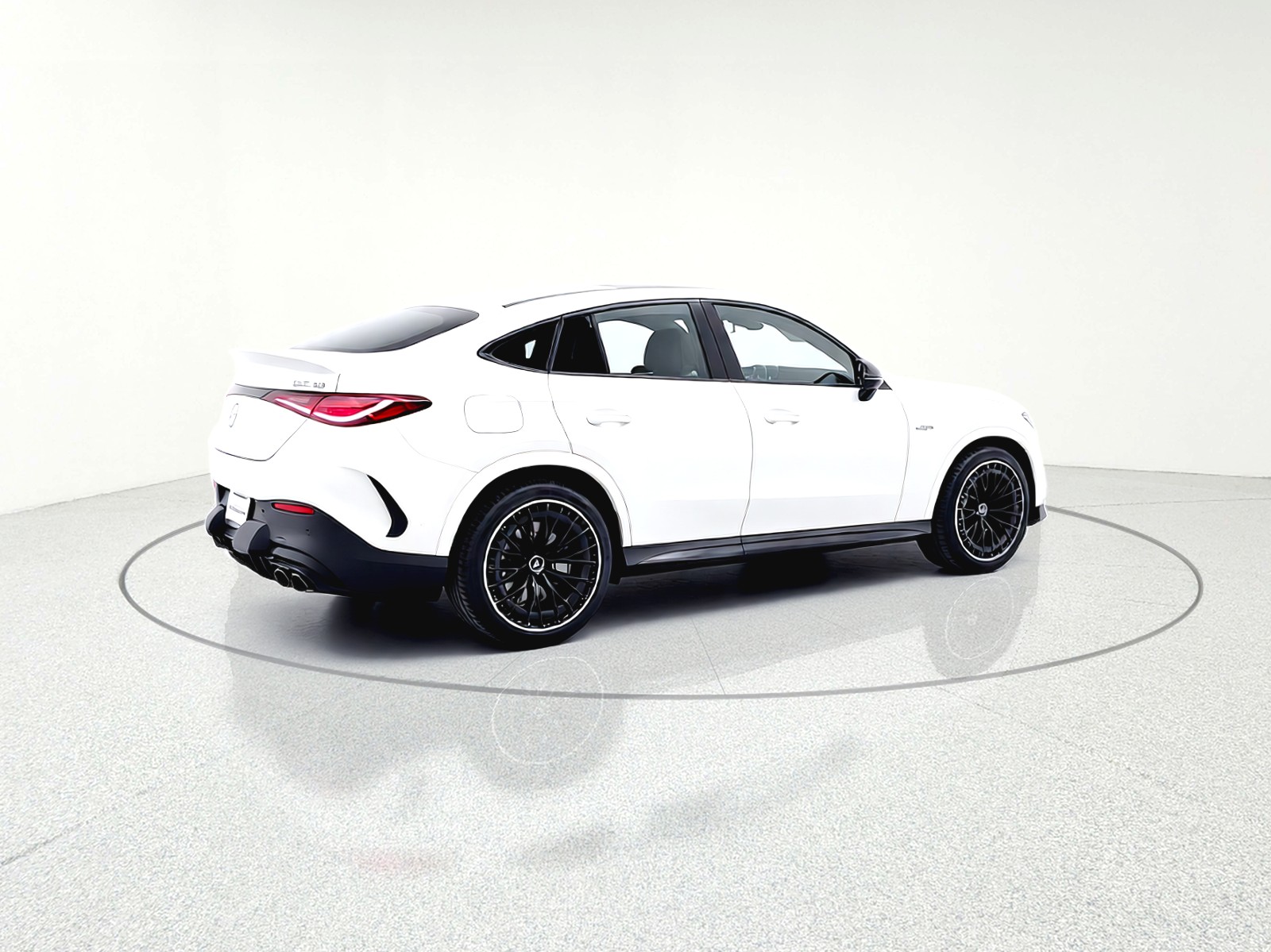 New 2026 MANUFAKTUR Moonlight White Metallic Mercedes-Benz AMG® GLC 43 4MATIC Coupe image 24