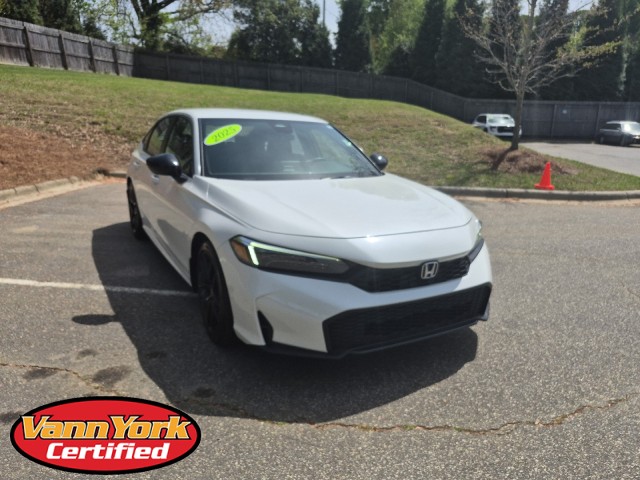 BLUE.T378 2025 Honda Civic Sport FWD Sedan Front-Wheel Drive Automatic