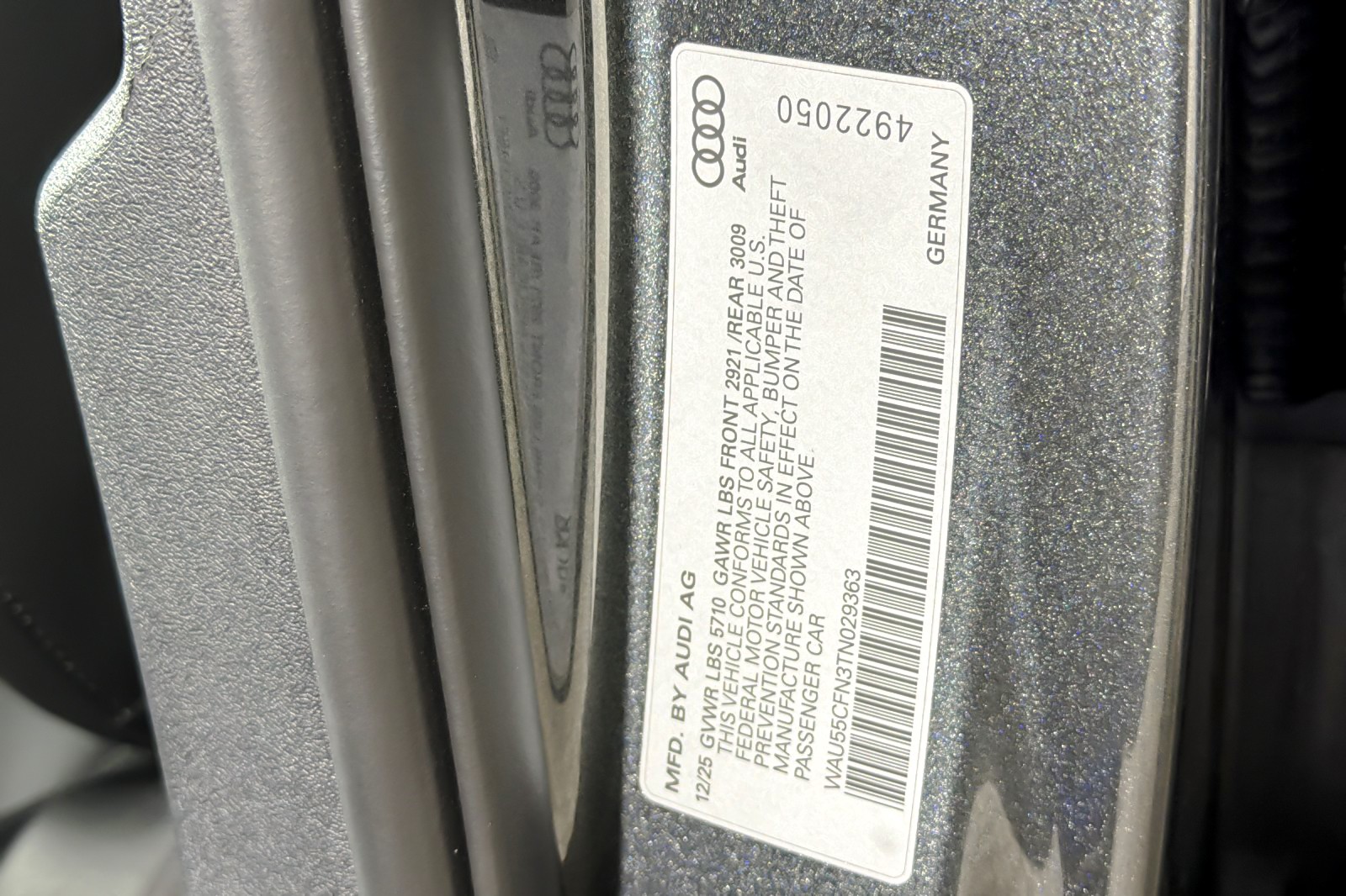New 2026 Daytona Gray Pearl Effect Audi Premium Plus quattro image 24