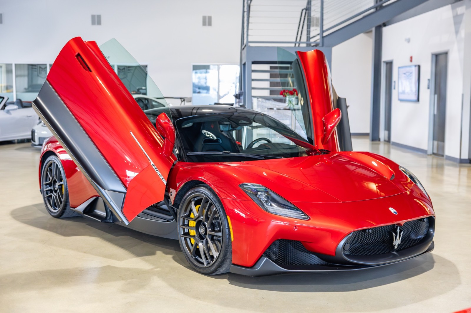 Used Car 2023 Maserati Mc20  - $286,345 Msrp - Carbon Ceramic Brakes - $10k Rosso Vincente Paint - Carbon Fiber Spoiler For Sale Under $200,000 In Boerne, Texas