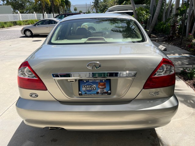 2003 INFINITI Q45 LOW MILES 59,781 1 OWNER in pompano beach, Florida