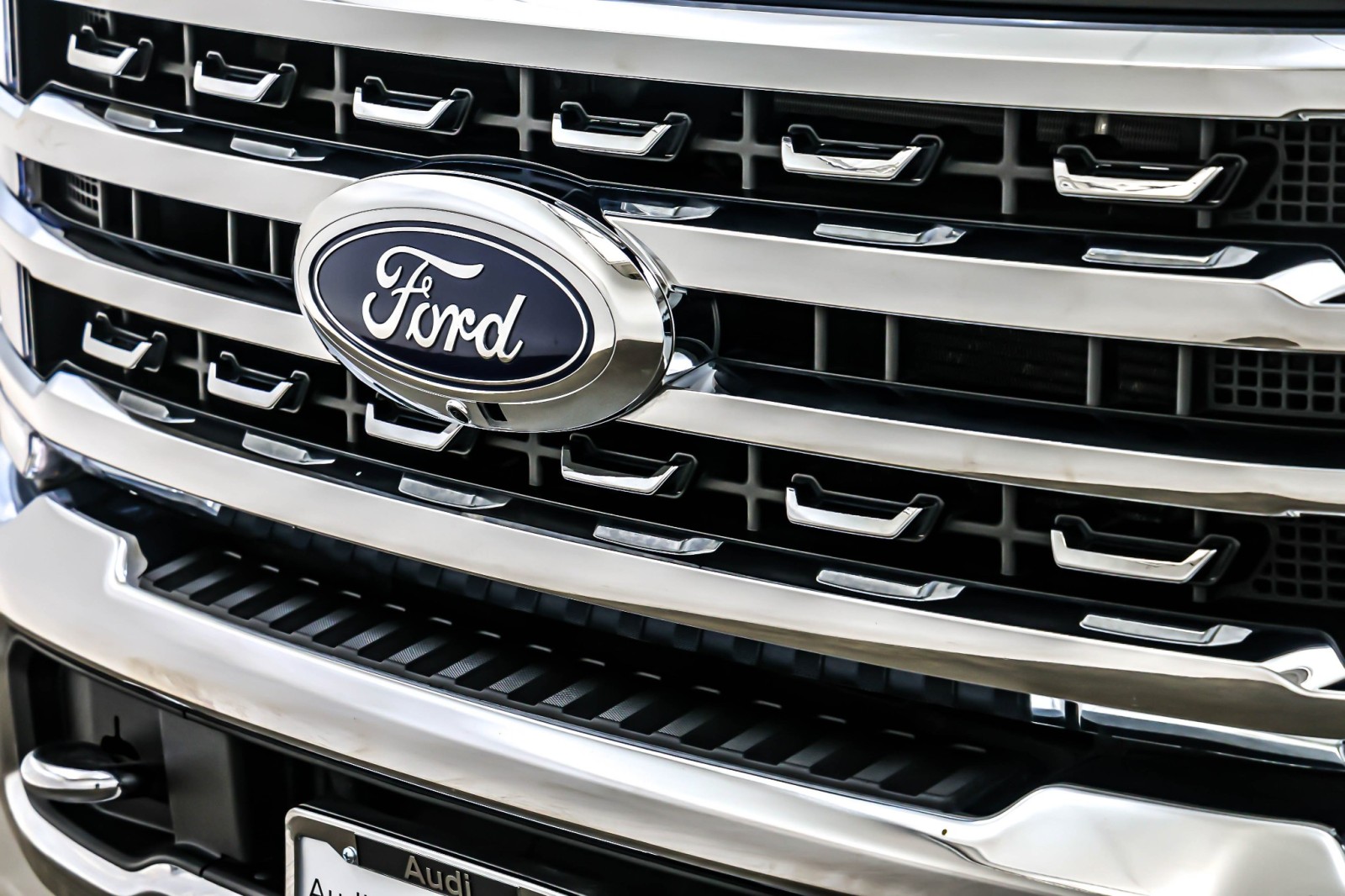 Used 2024 Antimatter Blue Metallic Ford LARIAT image 13