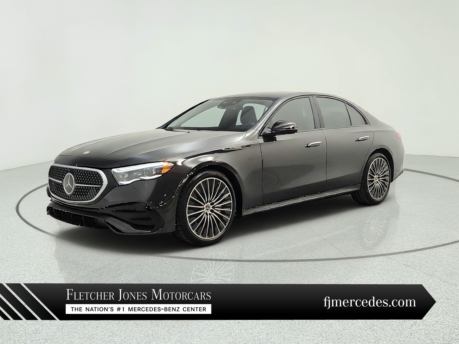 Gray (Graphite Grey Metallic) 2026 Mercedes-Benz E-Class Sedan All-Wheel Drive Automatic
