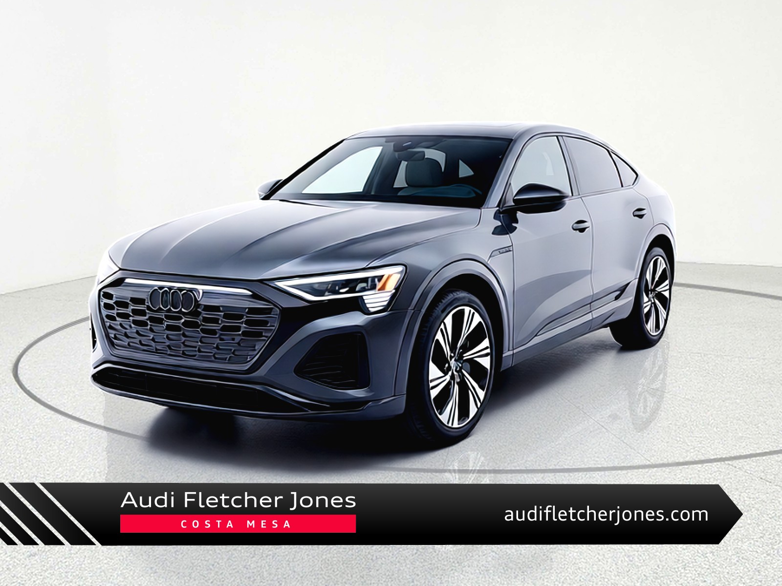 Magnet Gray 2024 Audi Q8 e-tron Sportback quattro Prestige S line AWD Sedan All-Wheel Drive 