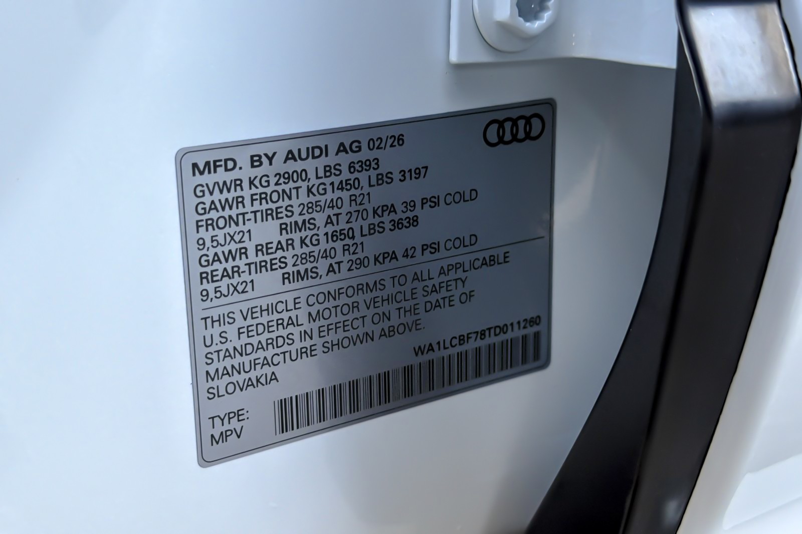 New 2026 Glacier White Metallic Audi Premium Plus 45 quattro image 27