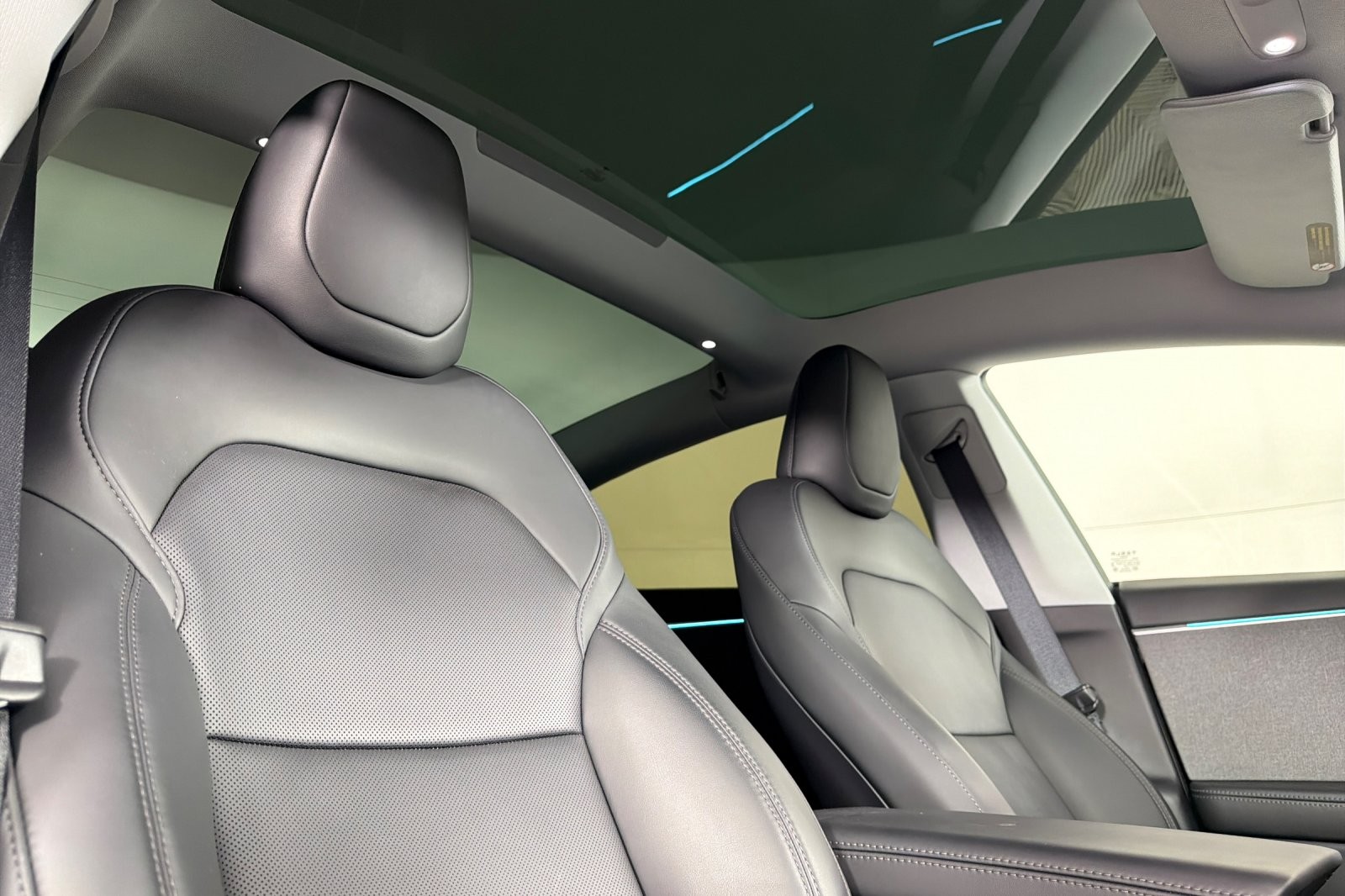 Used 2025 BLACK Tesla Long Range RWD image 15