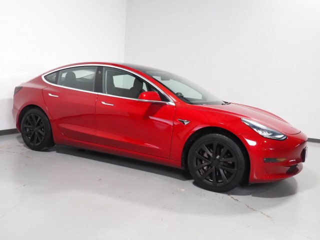 Red Multi-Coat 2018 Tesla Model 3 Standard RWD Sedan Rear-Wheel Drive Automatic