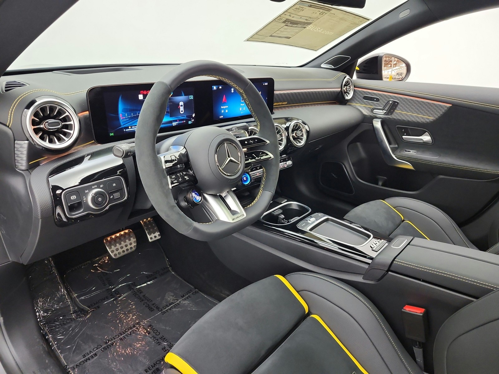 New 2026 MANUFAKTUR Mountain Grey Magno Mercedes-Benz AMG® CLA 45 4MATIC Coupe image 10