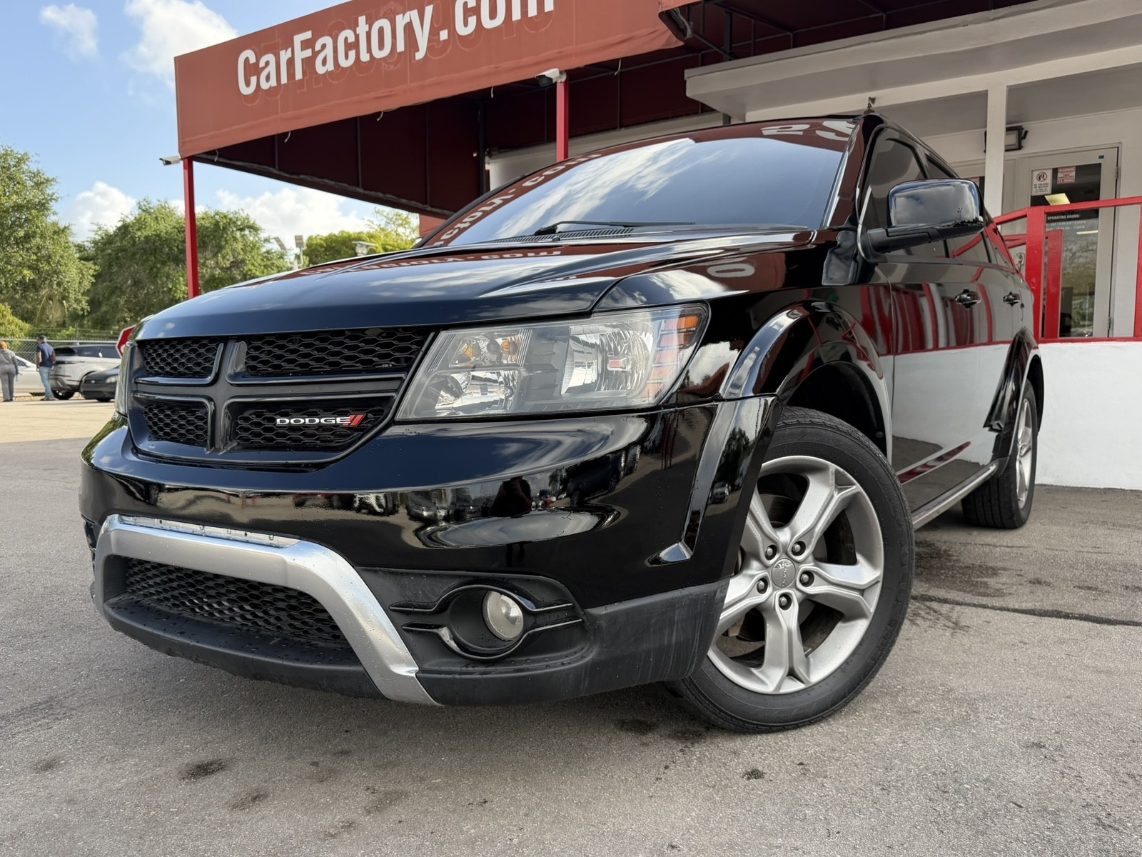 Pitch Black Cle 2017 Dodge Journey Crossroad FWD SUV / Crossover Front-Wheel Drive Automatic