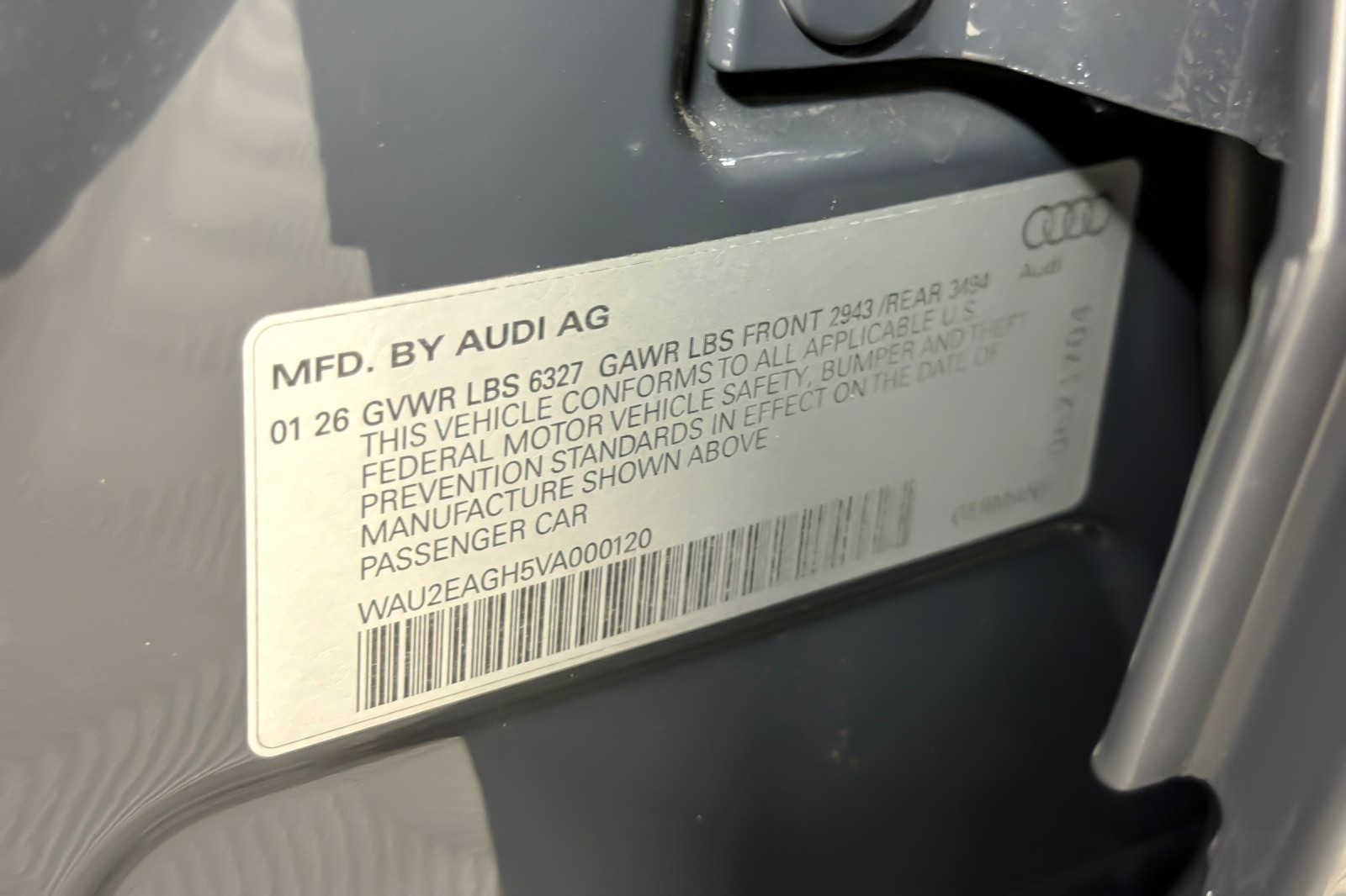 New 2027 Magnet Gray Audi Premium Plus quattro image 26