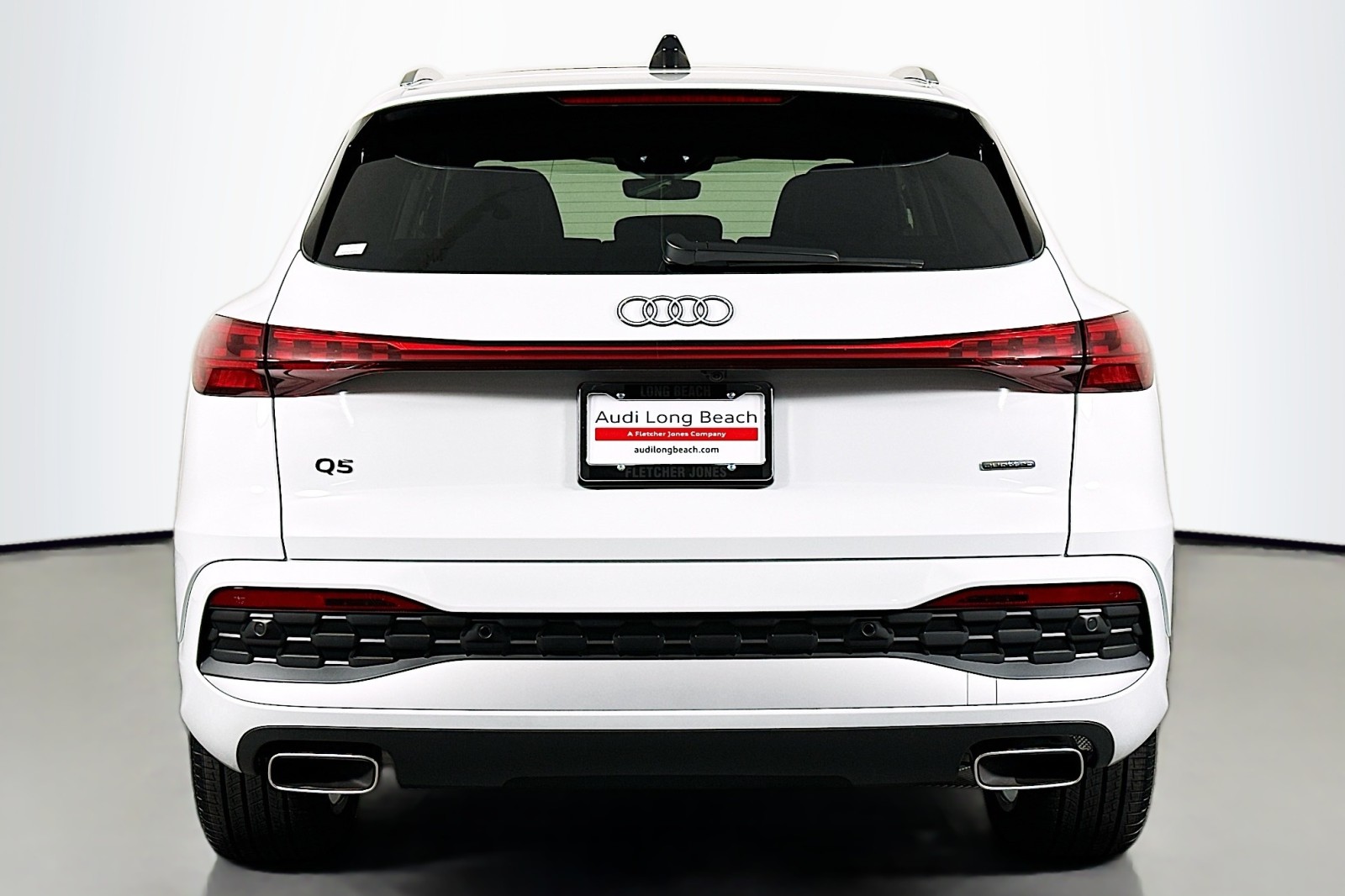 New 2025 Glacier White Metallic Audi Premium Plus image 3