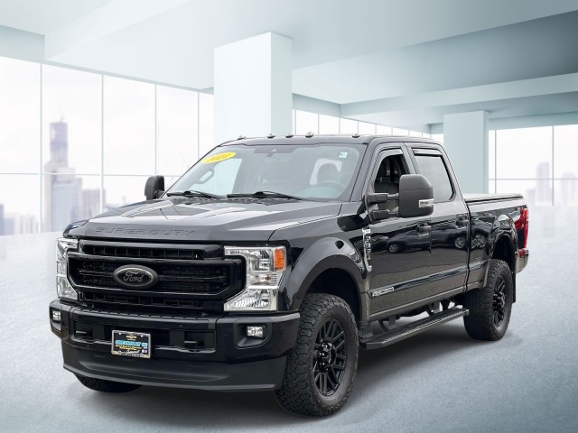 Agate Black Metallic 2022 Ford F-350 Super Duty XLT Crew Cab 4WD Pickup Truck Four-Wheel Drive Automatic