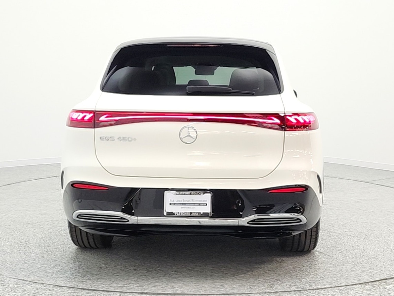 Certified Used 2023 MANUFAKTUR Diamond White Mercedes-Benz EQS 450+ SUV image 6