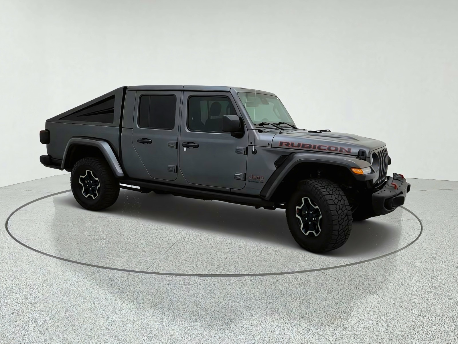 Used 2021 Granite Crystal Metallic Clearcoat Jeep Rubicon image 5