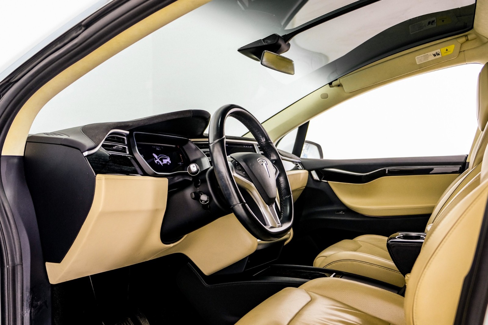 2016 Tesla Model X 75D NAVIGATION LEATHER SEATS REAR CAMERA KEYLESS S 12