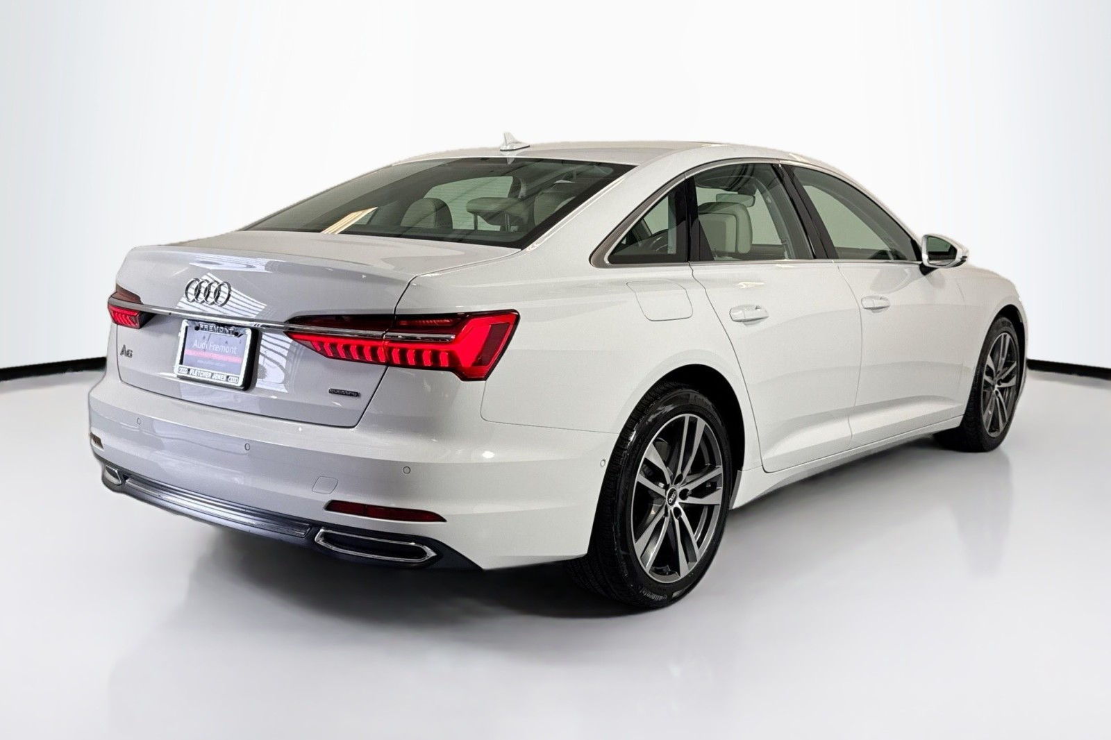 Used 2022 Glacier White Metallic Audi Premium Plus image 5