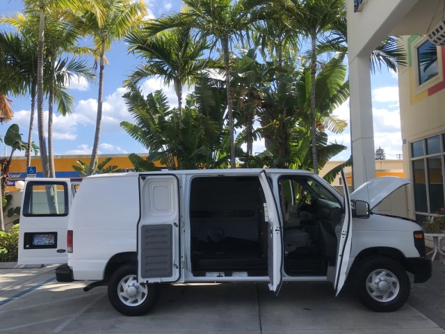 2008 Ford Econoline Cargo Van Commercial 1-Owner Clean CarFax Power Windows in pompano beach, Florida