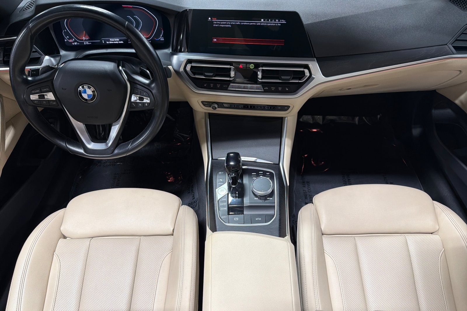 Used 2023 MINERAL WHITE BMW 430i Convertible image 13