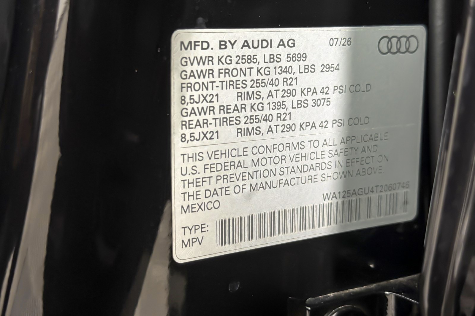 New 2026 Mythos Black Metallic Audi Premium Plus 3.0 TFSI quattro image 28