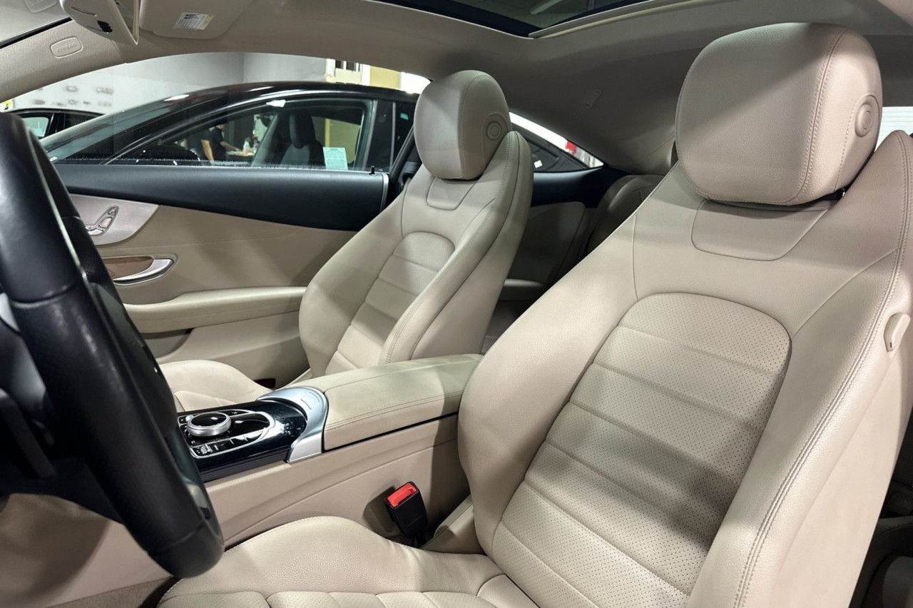 Used 2017 designo Cardinal Red Metallic Mercedes-Benz C 300 image 24