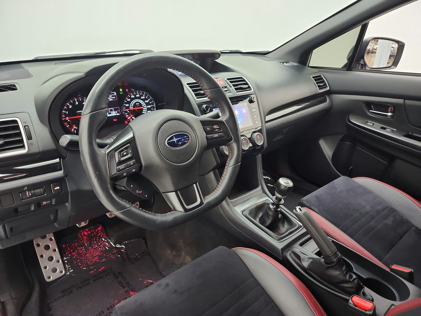 Used 2020 Crystal White Pearl Subaru Premium Manual image 12