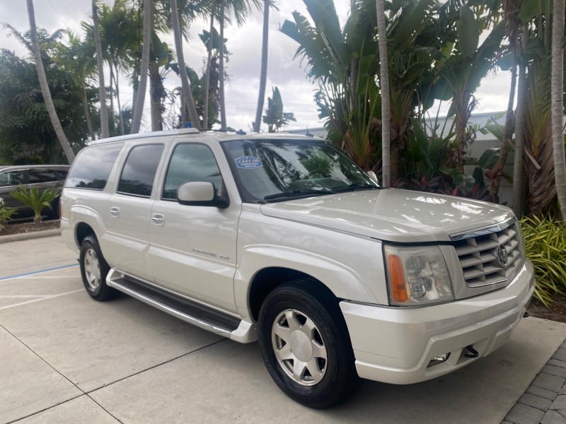 2003 Cadillac Escalade ESV SUV PEARL WHITE 4WD/AWD in , 