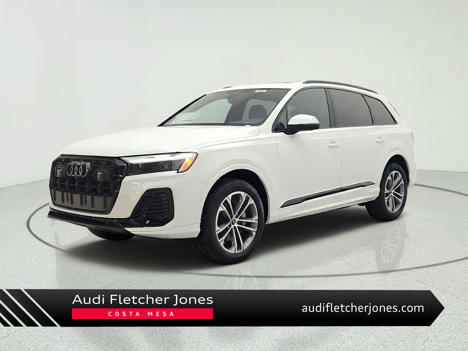 Glacier White Metallic 2026 Audi Q7 SUV / Crossover All-Wheel Drive Automatic