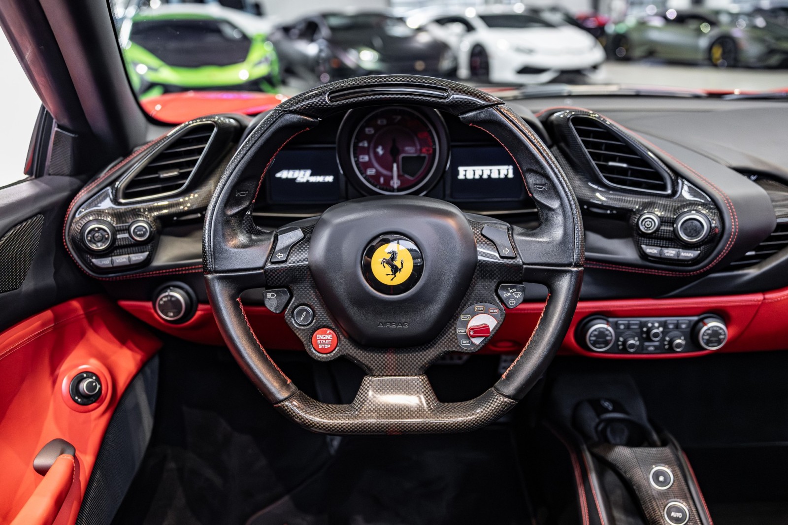 Used Car 2019 Ferrari 488 Spider  - Rare Passenger Display - Racing Seats - Front Lift - Full Ppf For Sale Under $290,000 In Boerne, Texas
