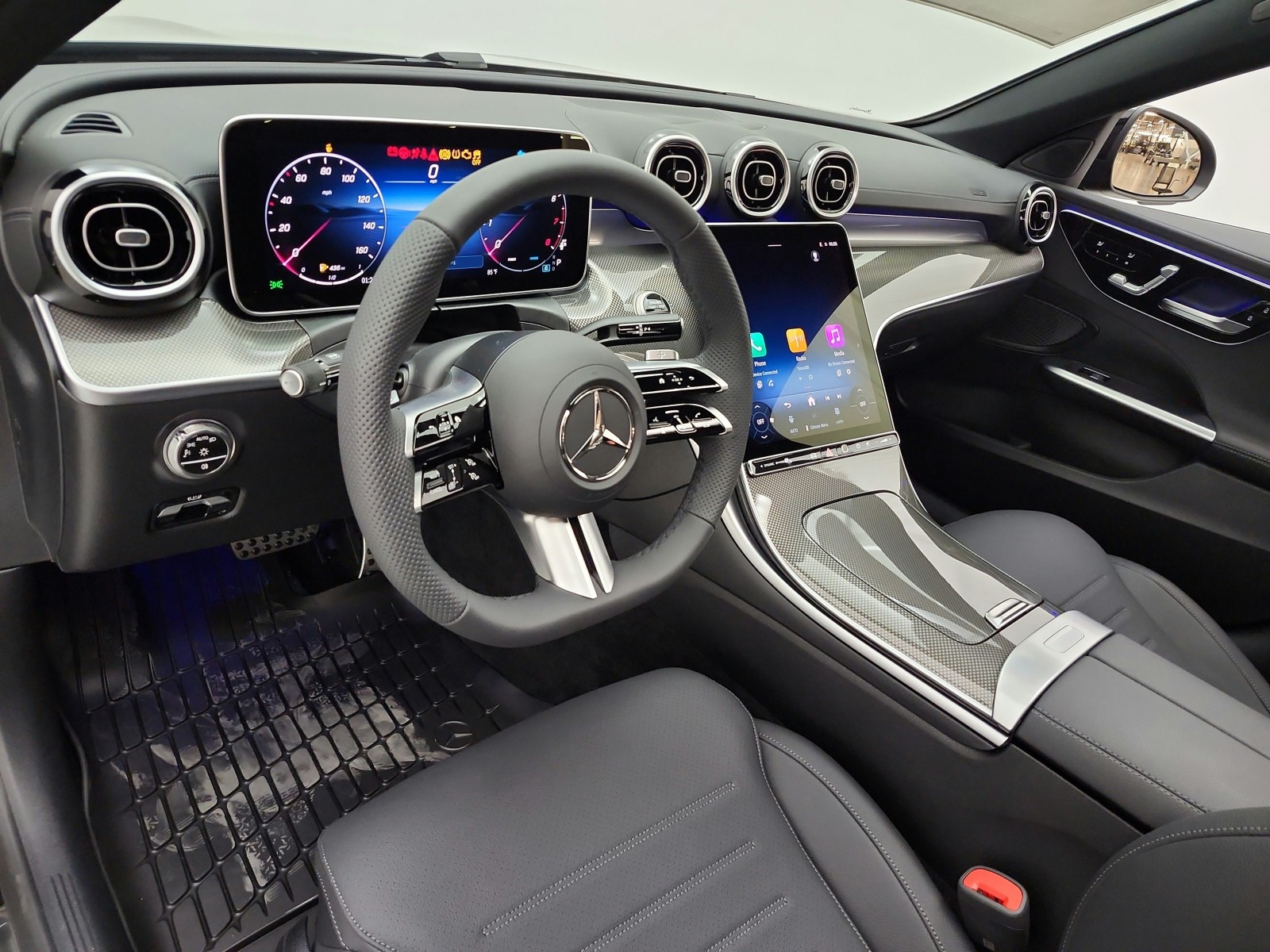 New 2026 Black Mercedes-Benz C 300 Sedan image 9