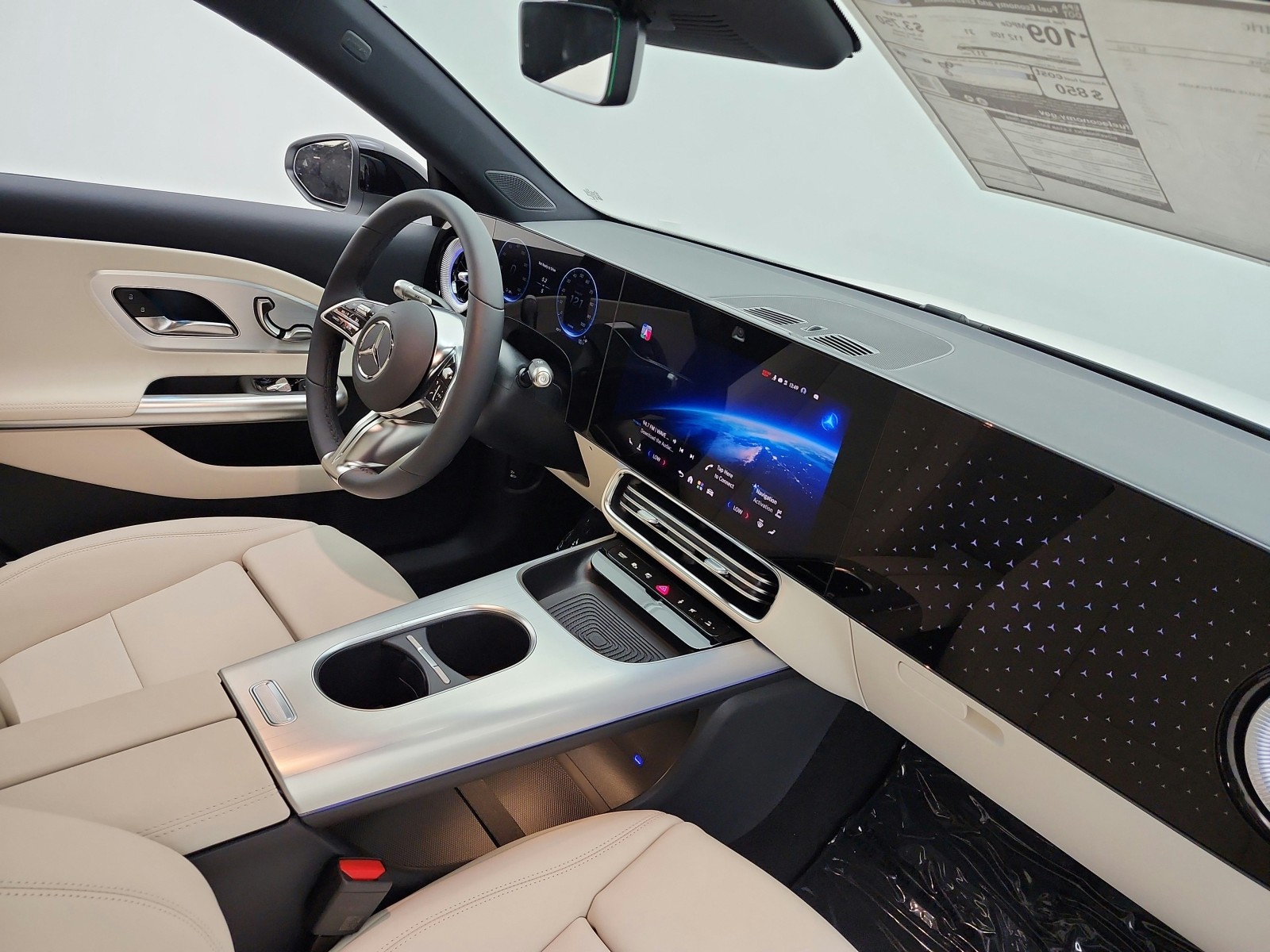 New 2027 Polar White Mercedes-Benz CLA 250+ Electric RWD image 14
